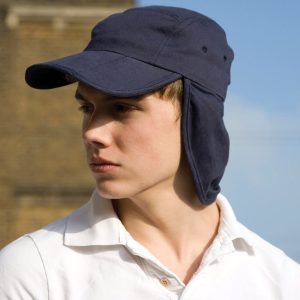 Fold-up legionnaire's cap