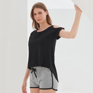 T-shirt with drop detail